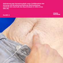 Lade das Bild in den Galerie-Viewer, Rektusdiastase-Training